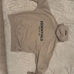 Essentials Turtleneck Sweater in Tan